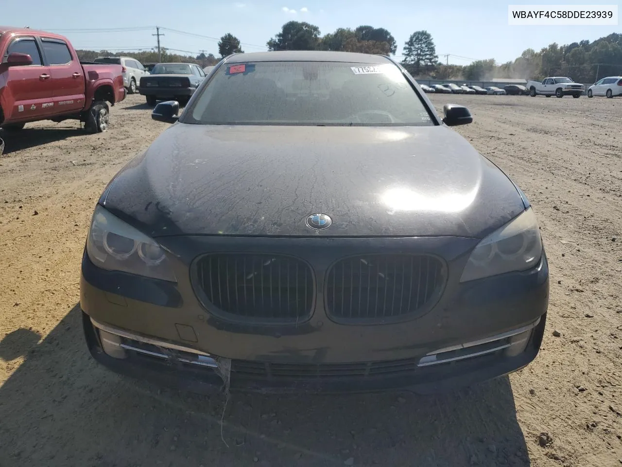 2013 BMW 740 Lxi VIN: WBAYF4C58DDE23939 Lot: 77532104