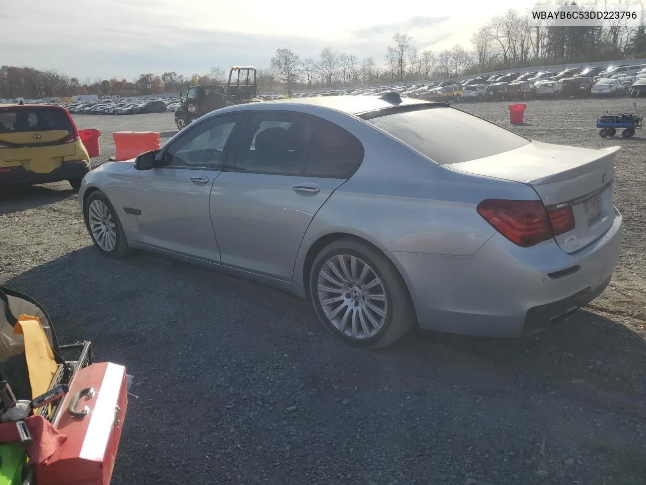 2013 BMW 750 Xi VIN: WBAYB6C53DD223796 Lot: 79402144