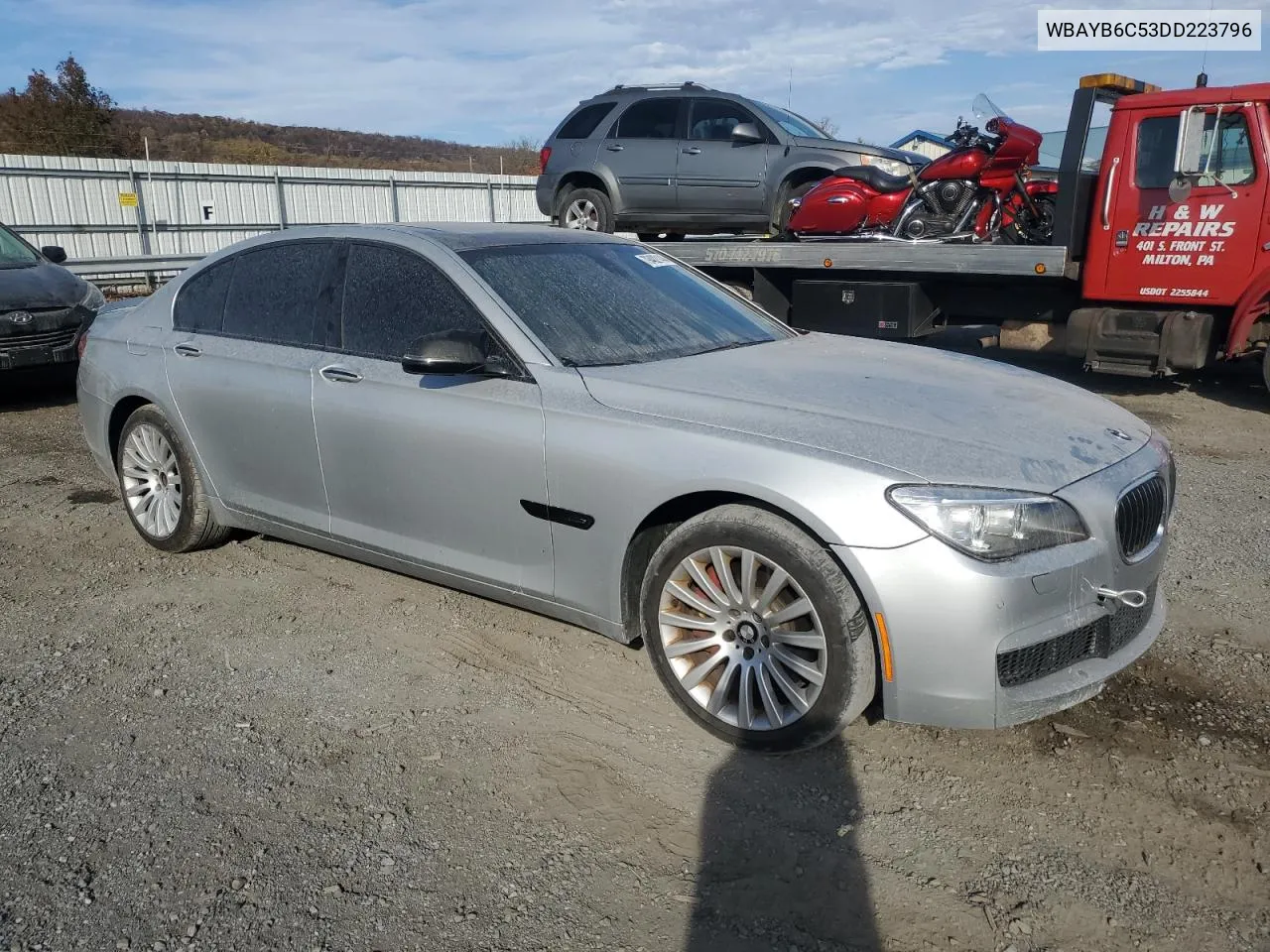 2013 BMW 750 Xi VIN: WBAYB6C53DD223796 Lot: 79402144