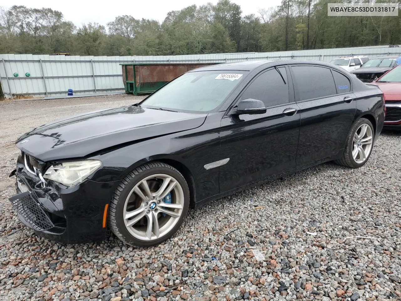 2013 BMW 750 Li VIN: WBAYE8C53DD131817 Lot: 79615564