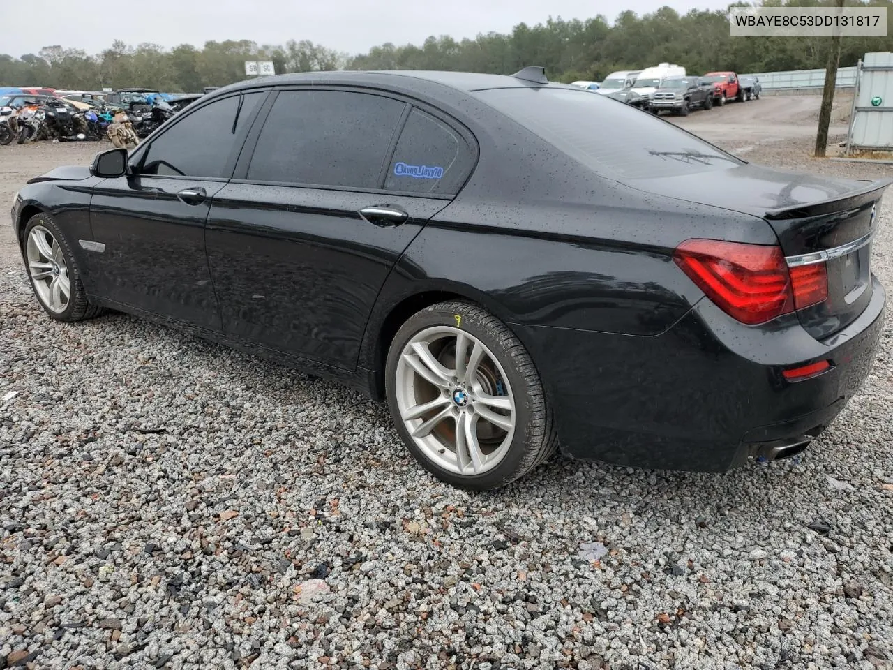 2013 BMW 750 Li VIN: WBAYE8C53DD131817 Lot: 79615564