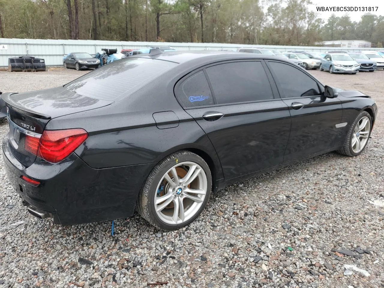 2013 BMW 750 Li VIN: WBAYE8C53DD131817 Lot: 79615564