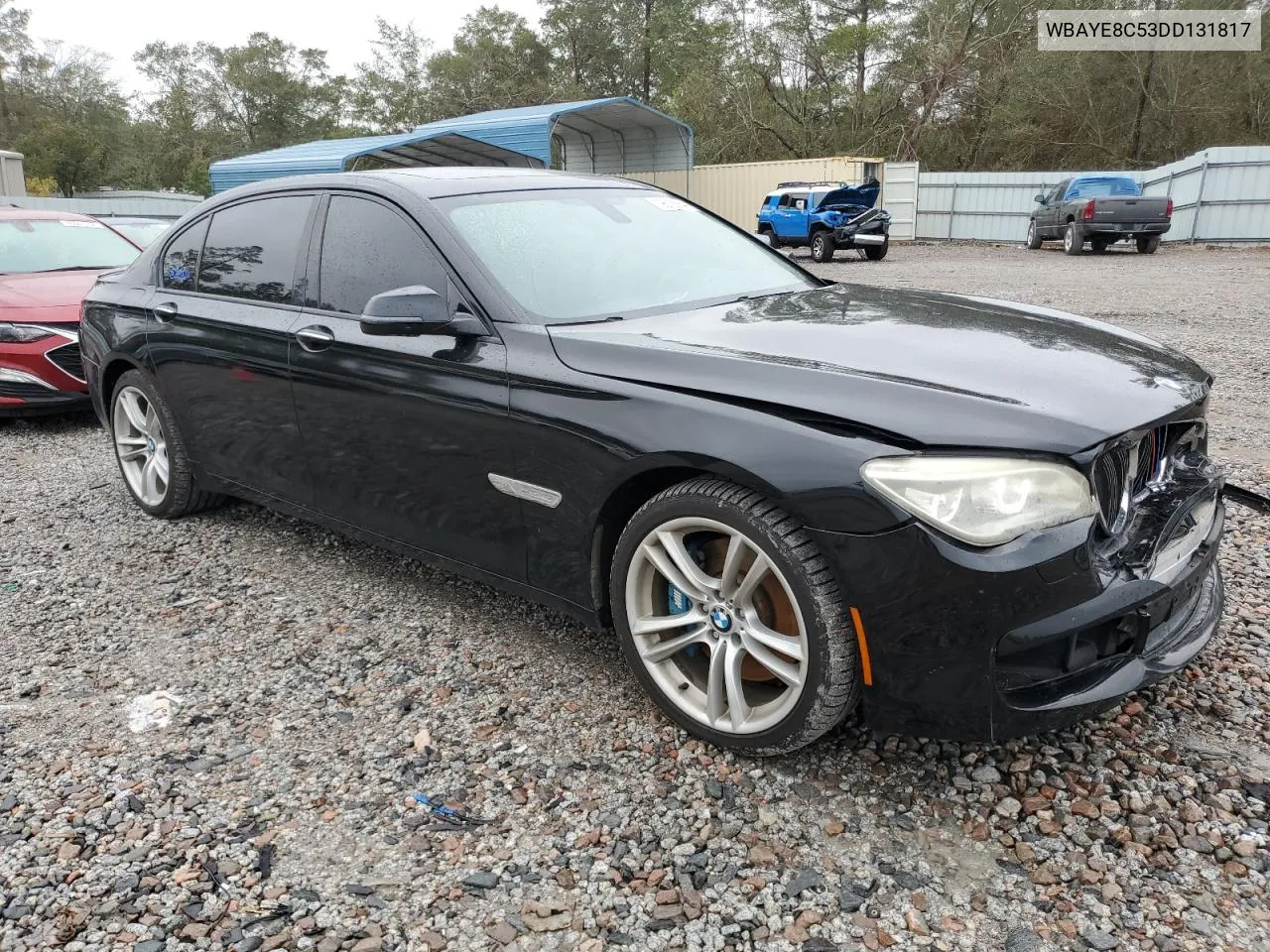 2013 BMW 750 Li VIN: WBAYE8C53DD131817 Lot: 79615564