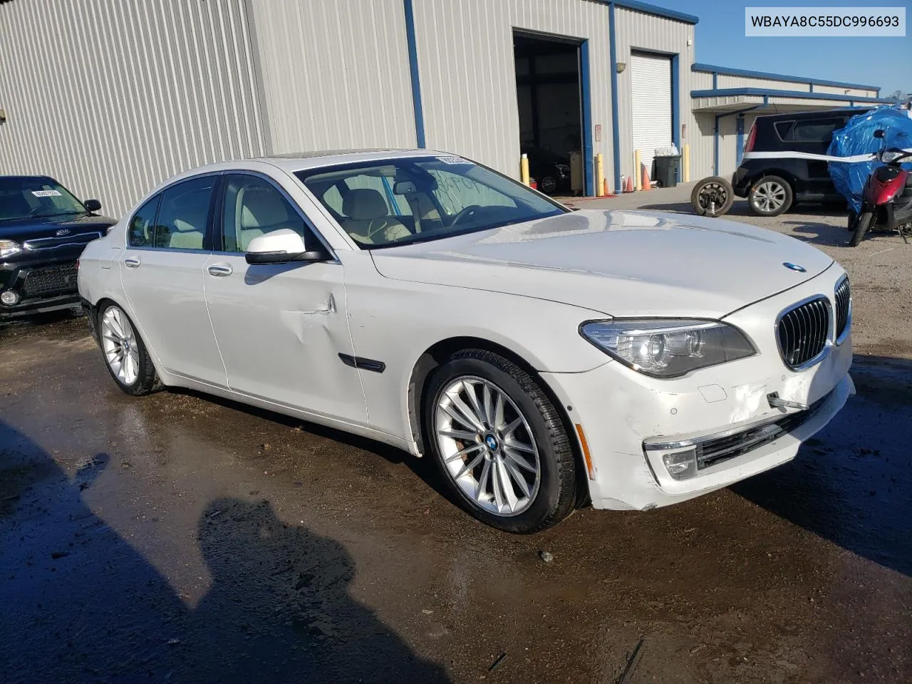 2013 BMW 750 I VIN: WBAYA8C55DC996693 Lot: 80233423