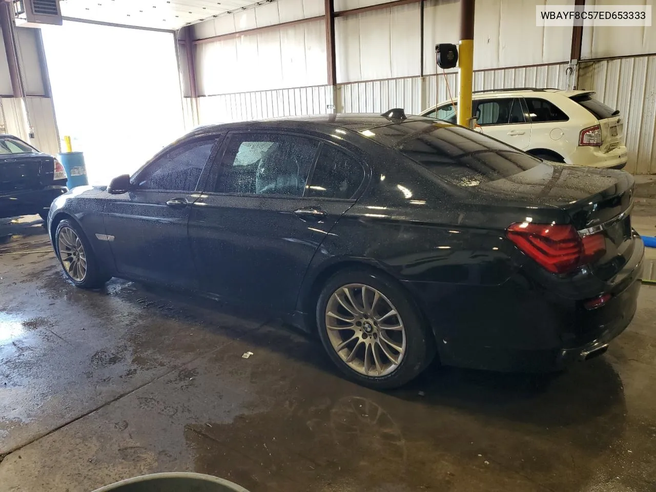 2014 BMW 750 Lxi VIN: WBAYF8C57ED653333 Lot: 61033834