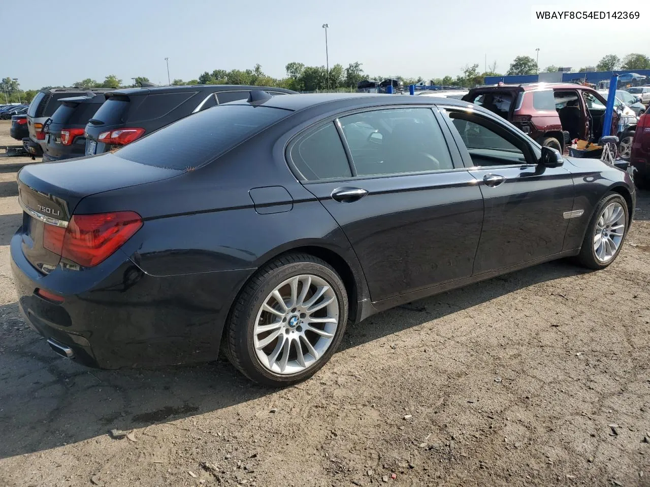 2014 BMW 750 Lxi VIN: WBAYF8C54ED142369 Lot: 68487404