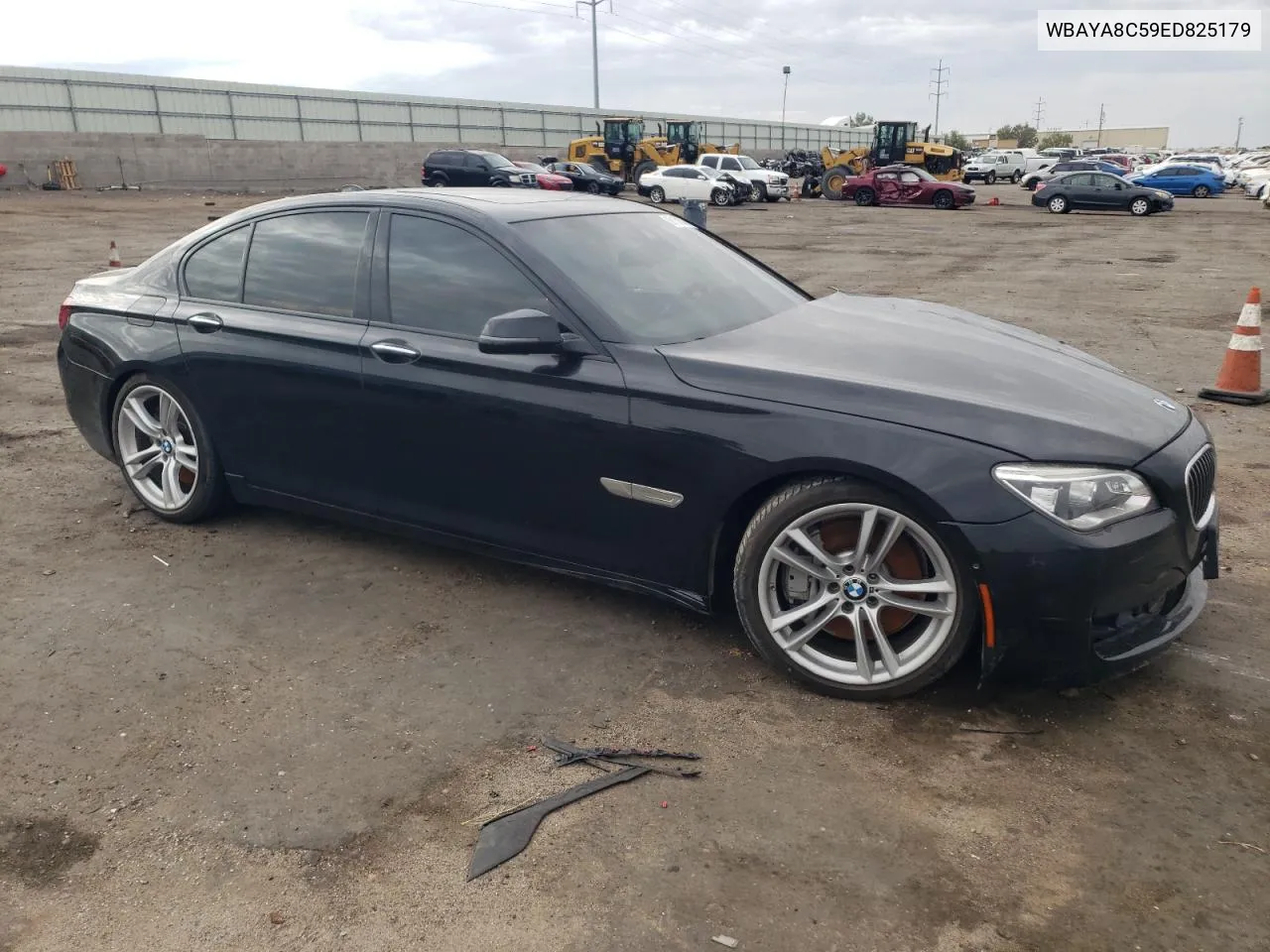 2014 BMW 750 I VIN: WBAYA8C59ED825179 Lot: 69138514