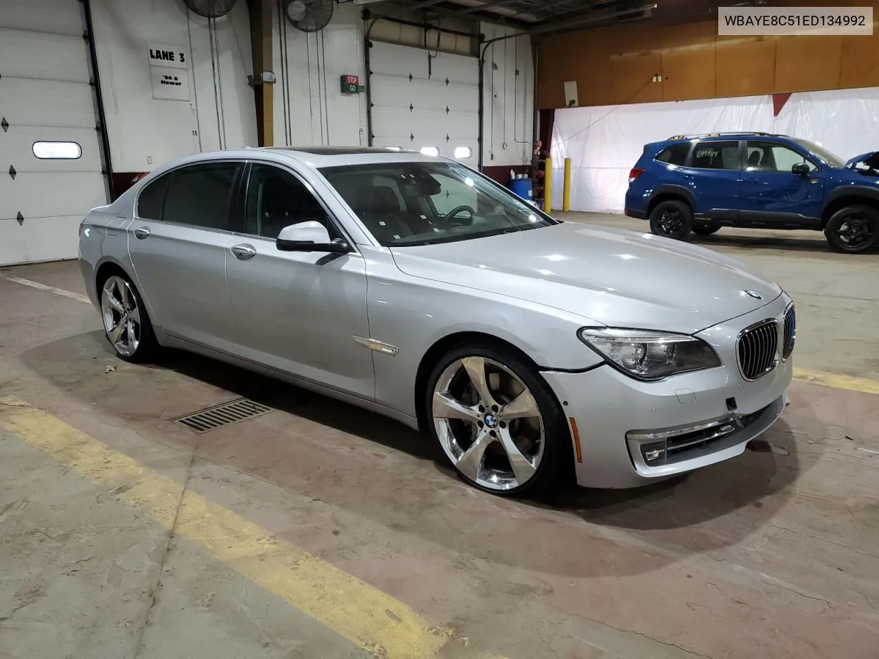 2014 BMW 750 Li VIN: WBAYE8C51ED134992 Lot: 70781994