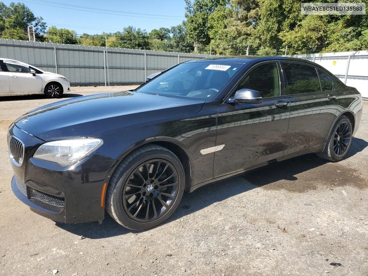 2014 BMW 750 Li VIN: WBAYE8C51ED135883 Lot: 71086804