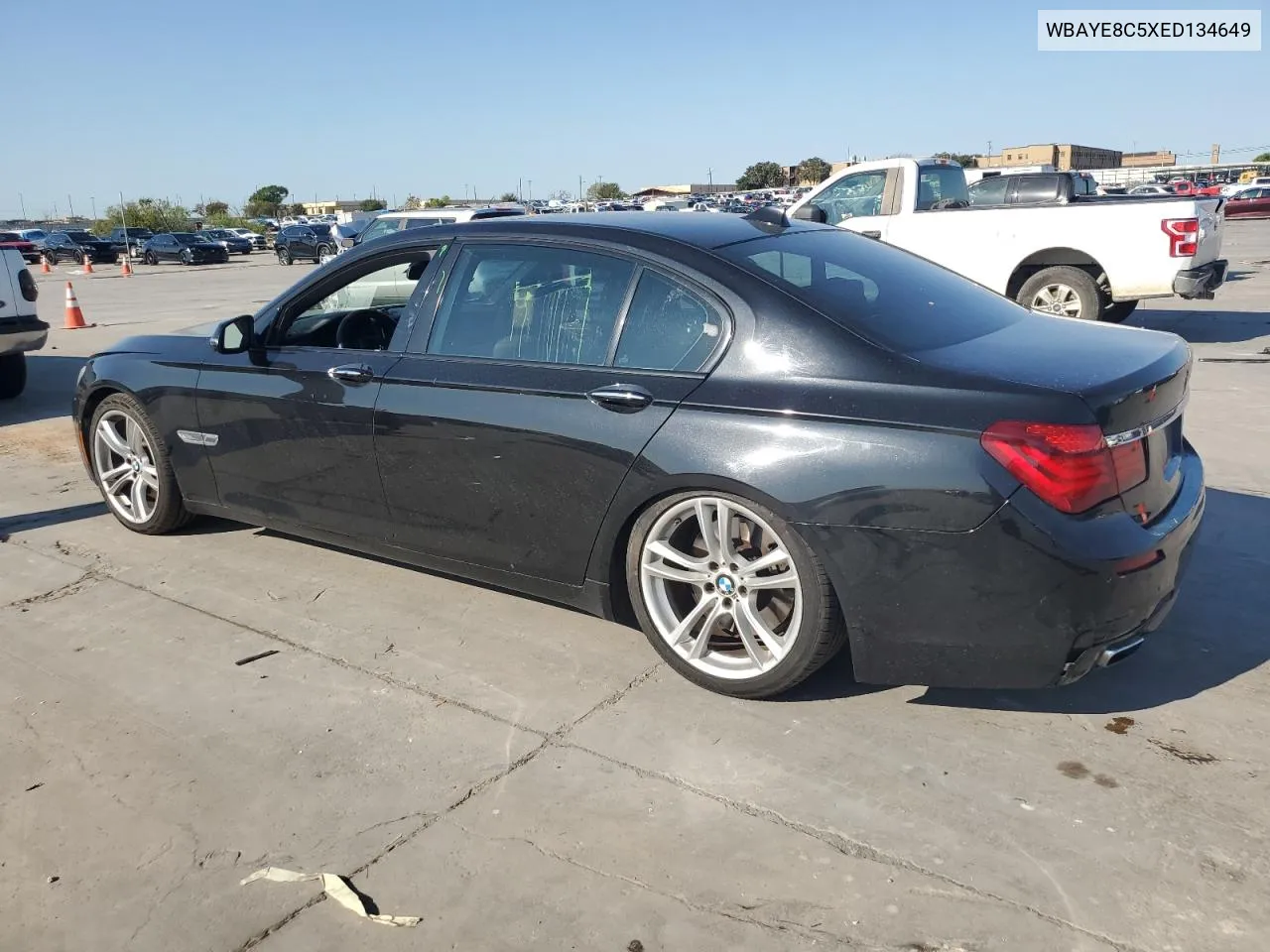 2014 BMW 750 Li VIN: WBAYE8C5XED134649 Lot: 71247664