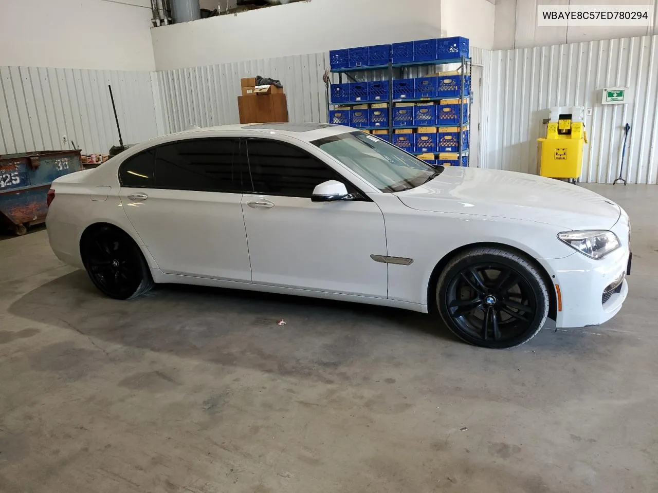 2014 BMW 750 Li VIN: WBAYE8C57ED780294 Lot: 72410354