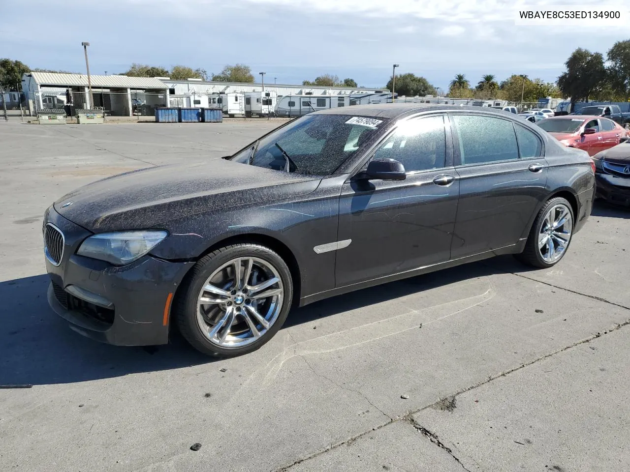 2014 BMW 750 Li VIN: WBAYE8C53ED134900 Lot: 74579094