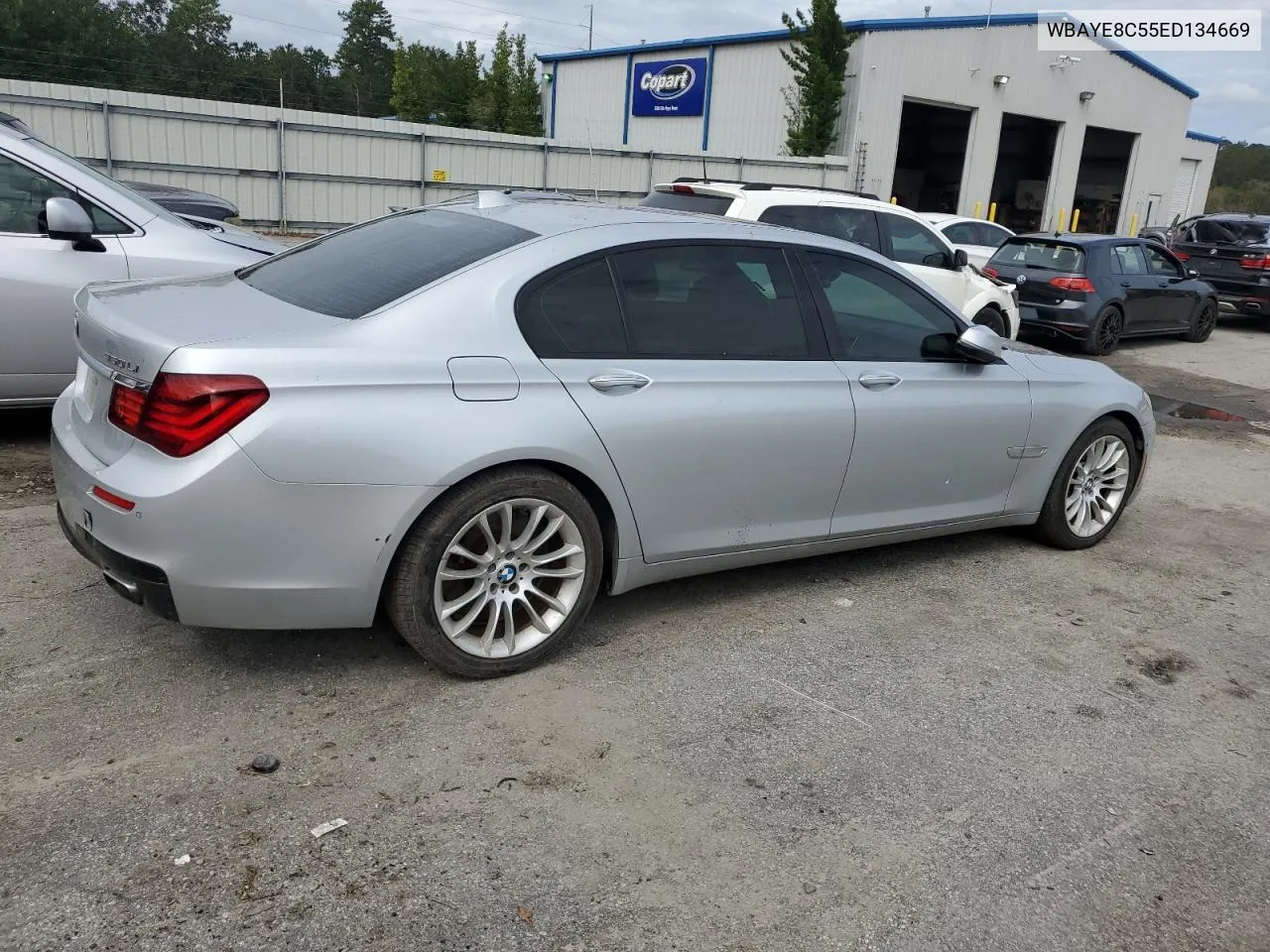 2014 BMW 750 Li VIN: WBAYE8C55ED134669 Lot: 74780294