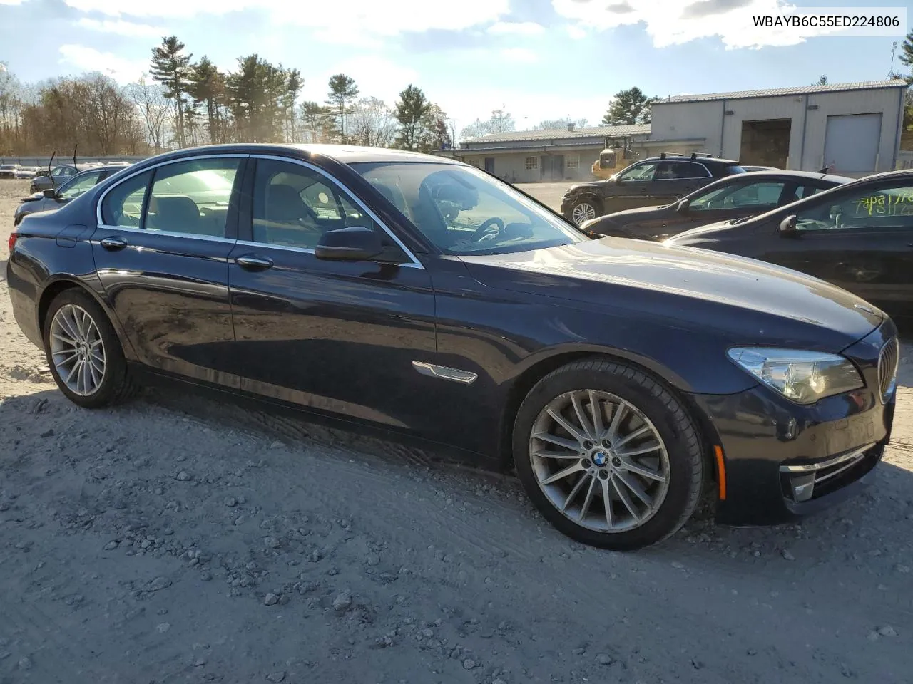 2014 BMW 750 Xi VIN: WBAYB6C55ED224806 Lot: 79200434