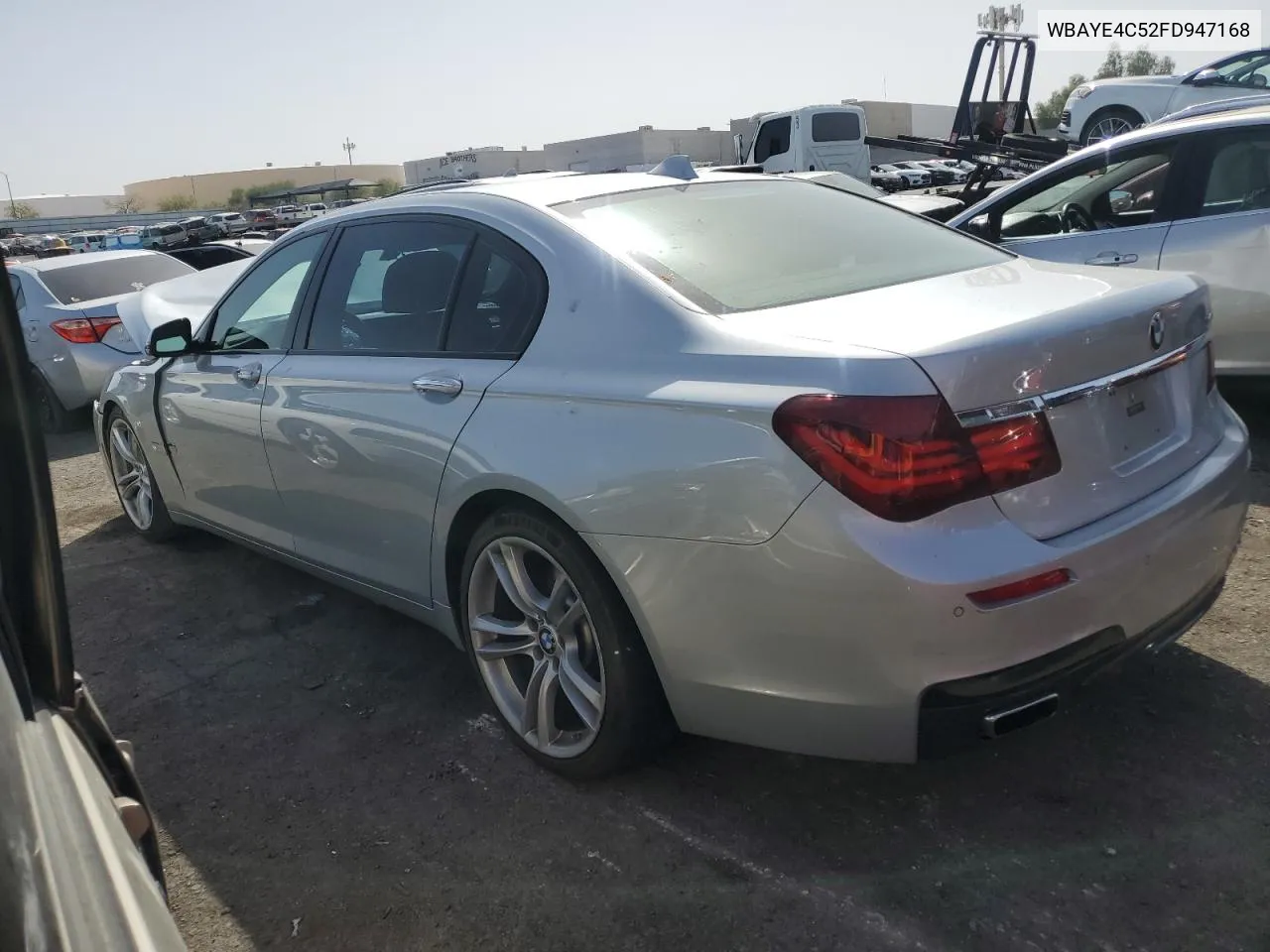 2015 BMW 740 Li VIN: WBAYE4C52FD947168 Lot: 71287564