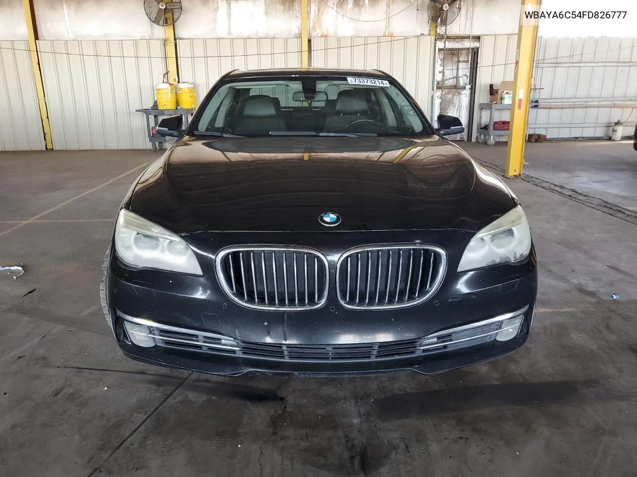 2015 BMW 740 I VIN: WBAYA6C54FD826777 Lot: 73373214