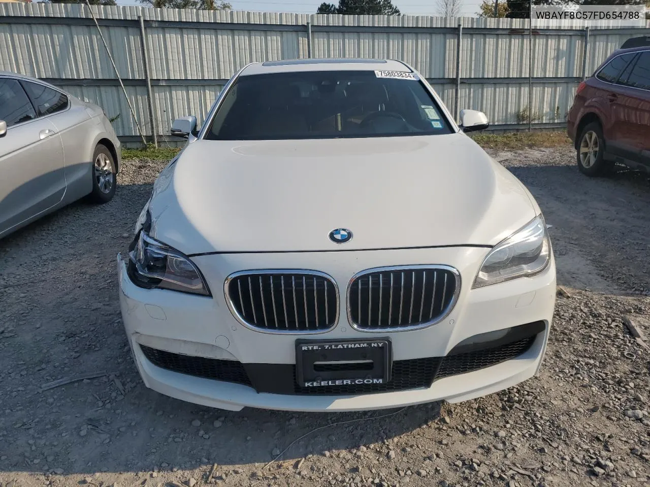 2015 BMW 750 Lxi VIN: WBAYF8C57FD654788 Lot: 75803834