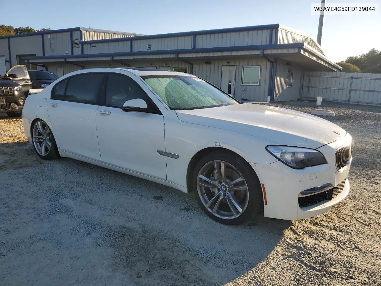 2015 BMW 740 Li VIN: WBAYE4C59FD139044 Lot: 75907584