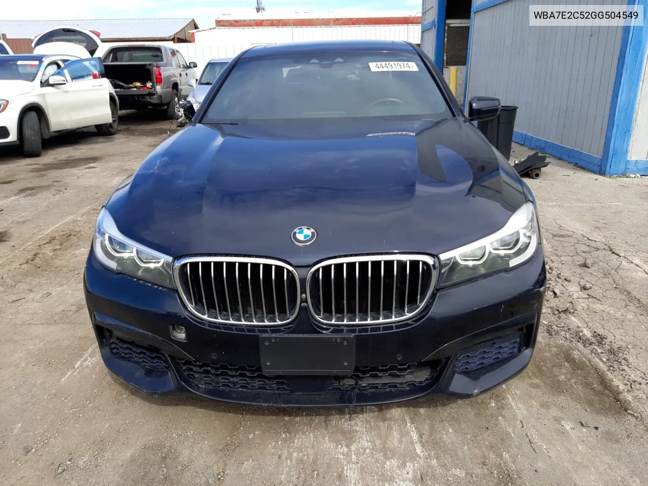 2016 BMW 740 I VIN: WBA7E2C52GG504549 Lot: 44491974