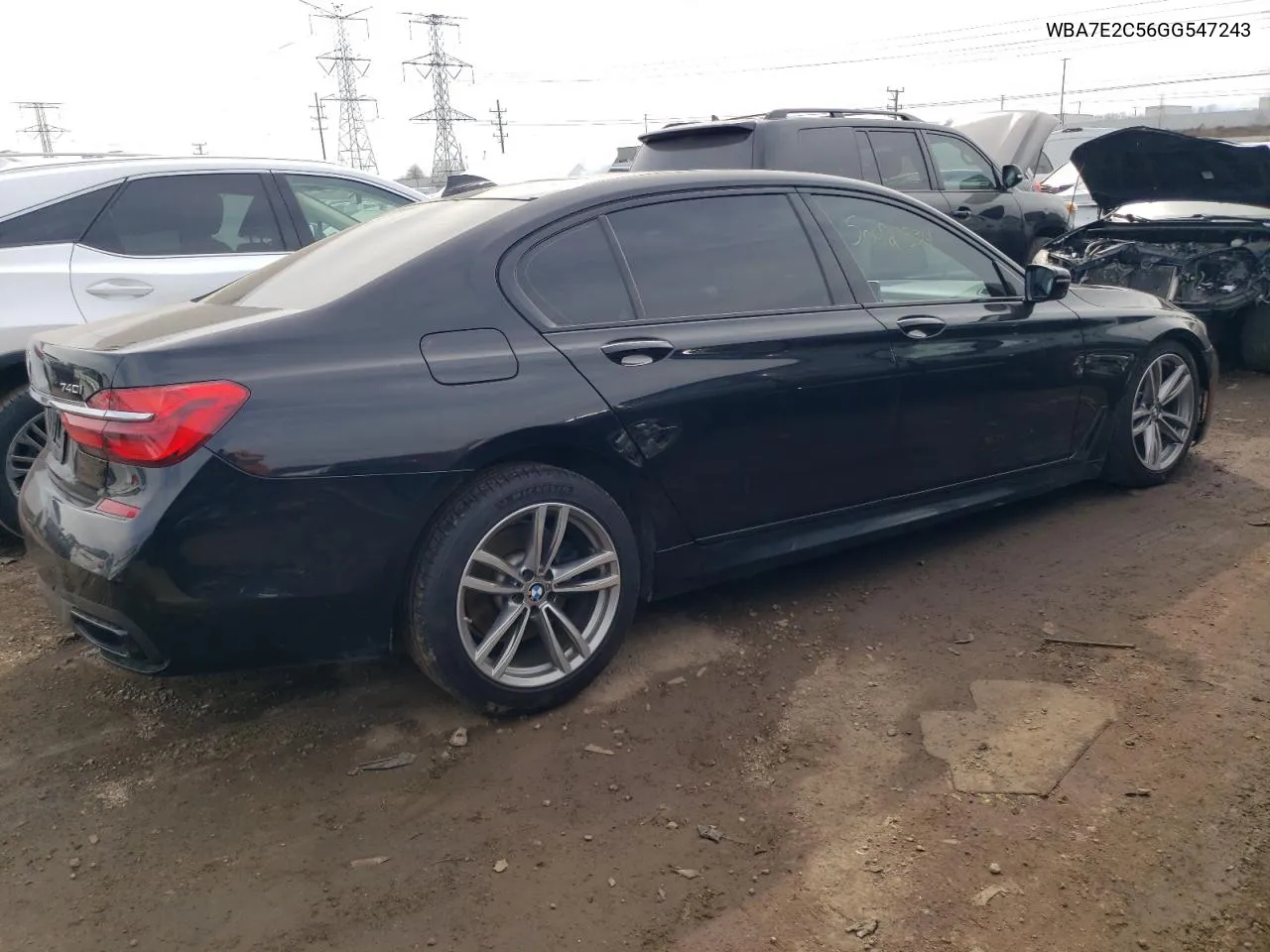 WBA7E2C56GG547243 2016 BMW 740 I