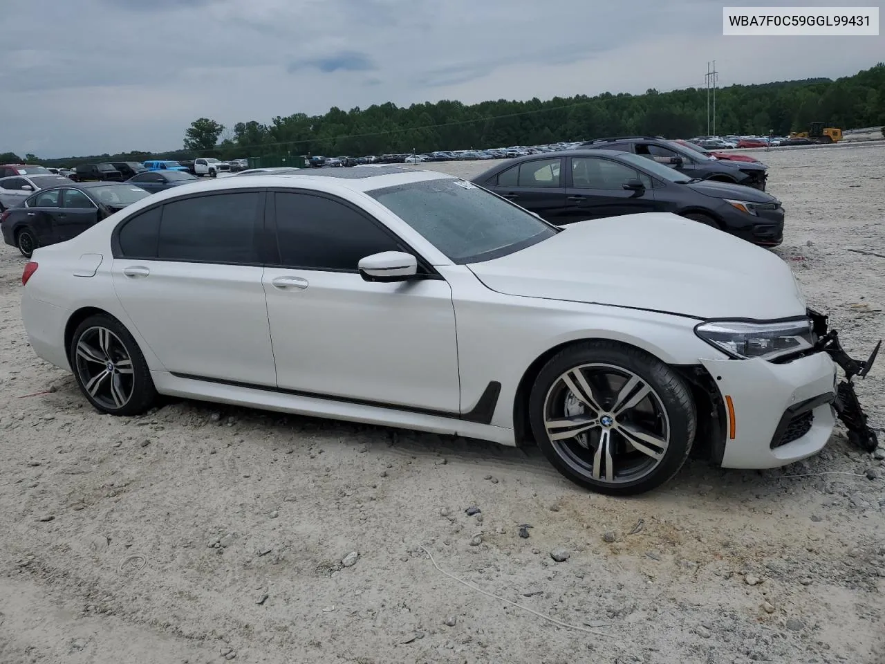 2016 BMW 750 I VIN: WBA7F0C59GGL99431 Lot: 55179794