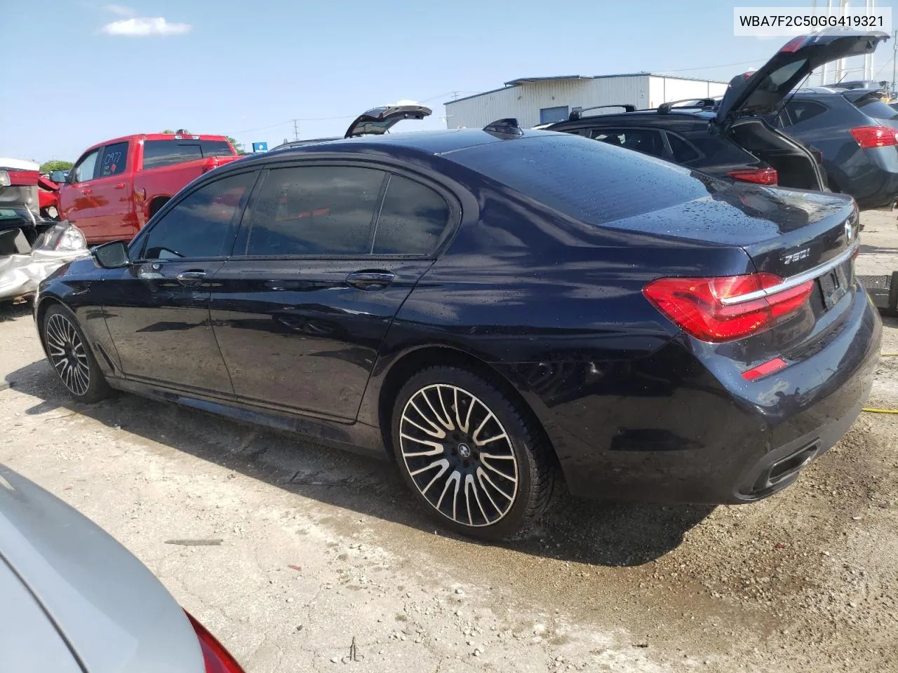 WBA7F2C50GG419321 2016 BMW 750 Xi