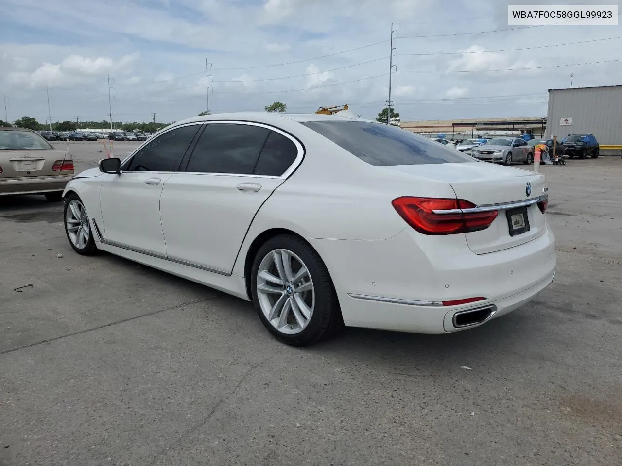 WBA7F0C58GGL99923 2016 BMW 750 I