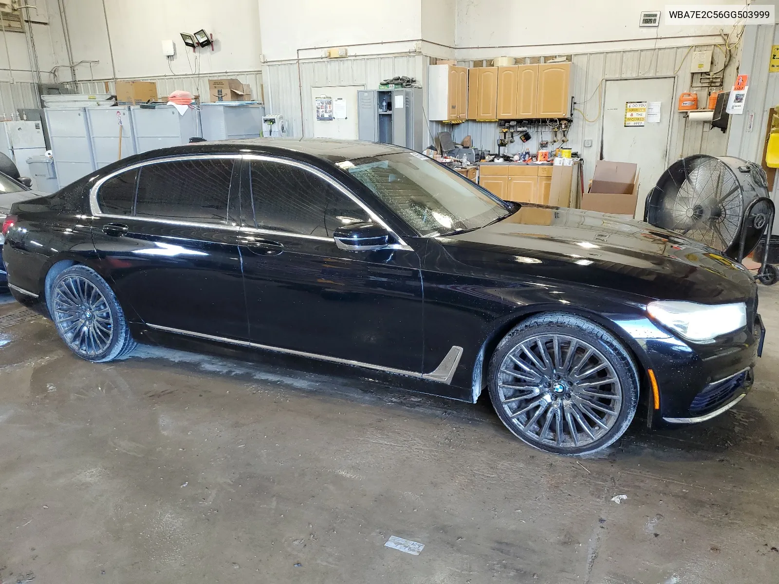 2016 BMW 740 I VIN: WBA7E2C56GG503999 Lot: 65576184