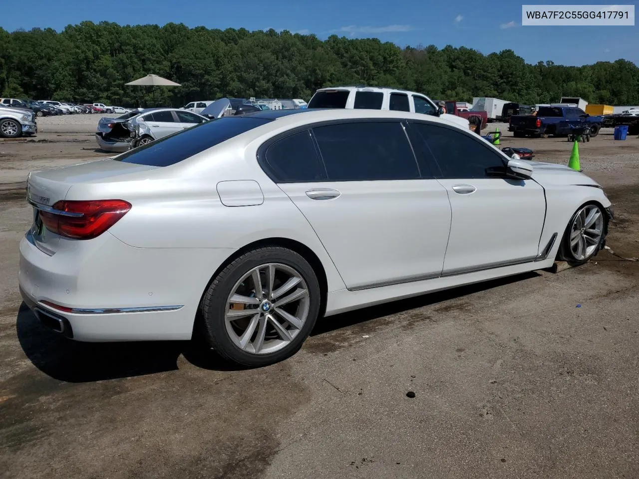 2016 BMW 750 Xi VIN: WBA7F2C55GG417791 Lot: 68099824