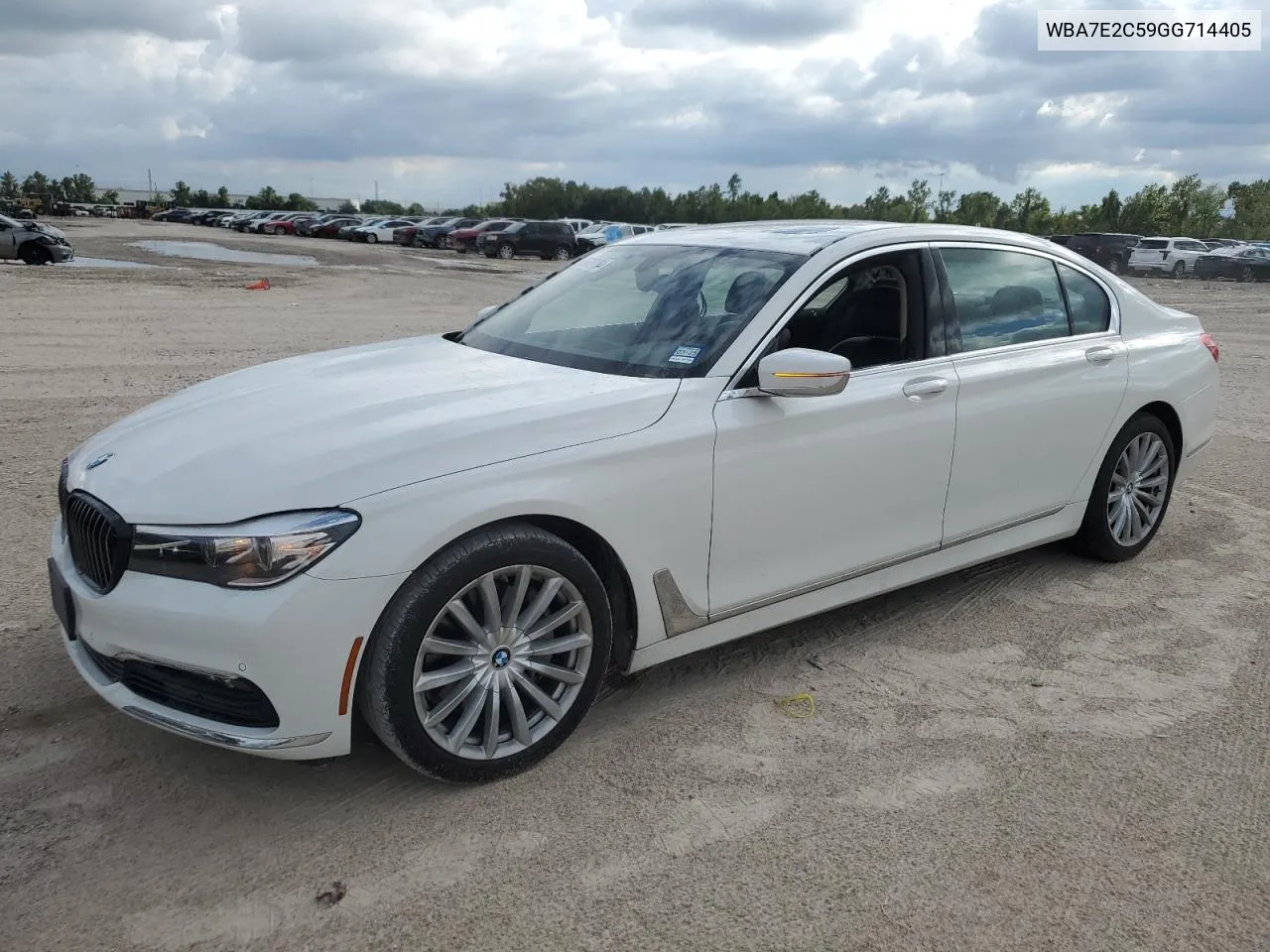 2016 BMW 740 I VIN: WBA7E2C59GG714405 Lot: 69727184