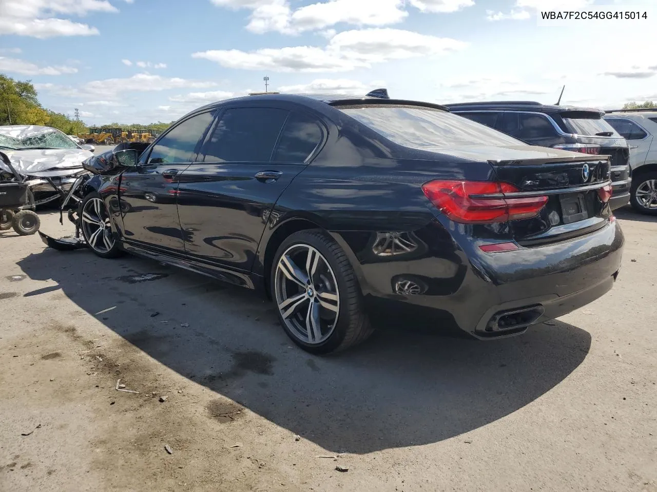 2016 BMW 750 Xi VIN: WBA7F2C54GG415014 Lot: 70097474