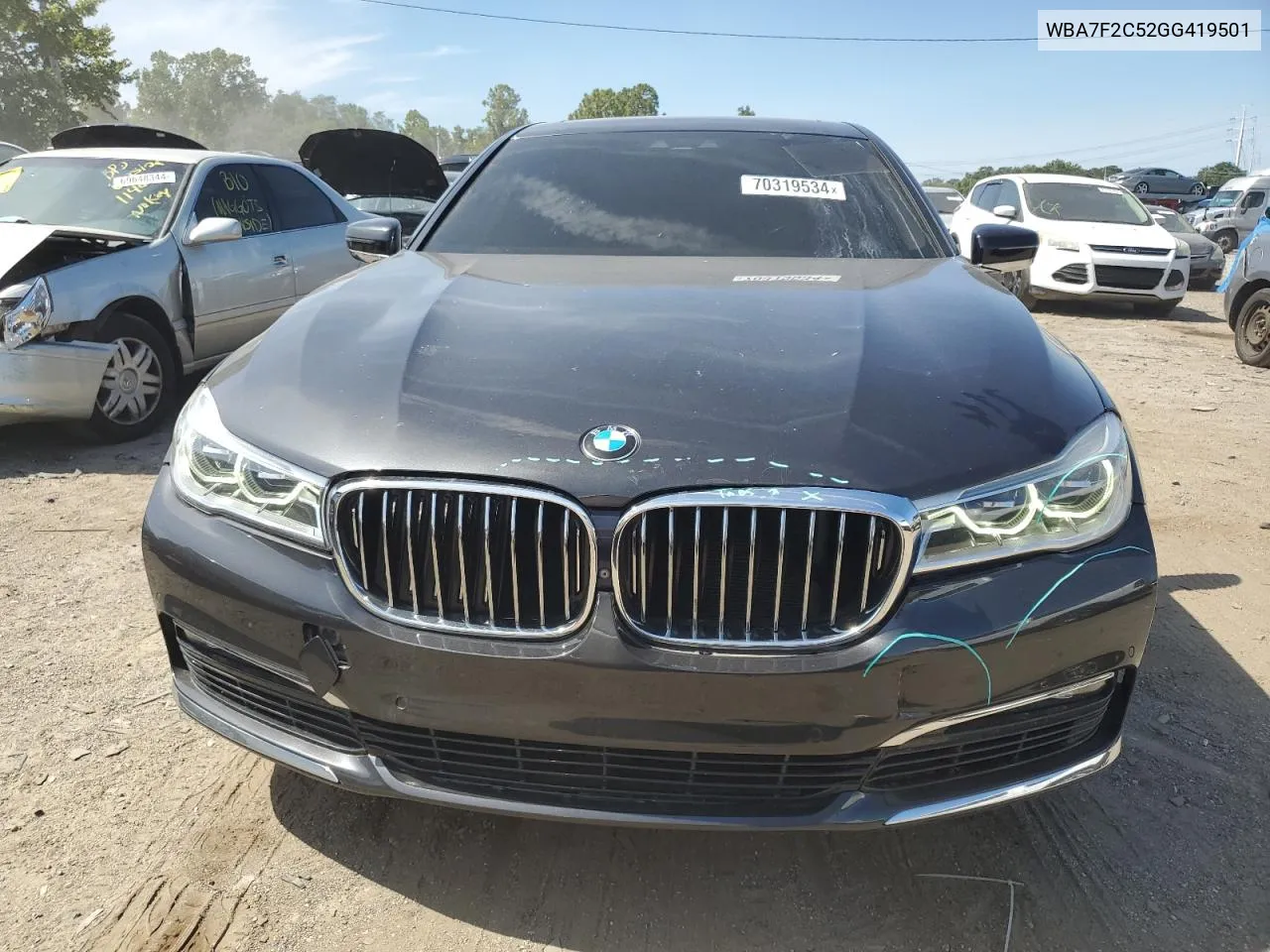 WBA7F2C52GG419501 2016 BMW 750 Xi