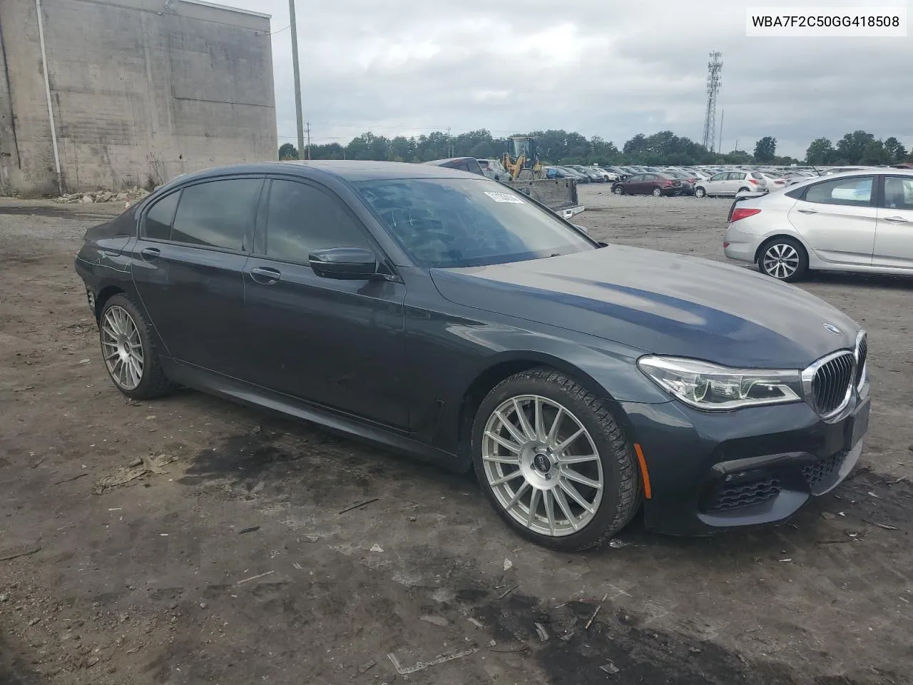 2016 BMW 750 Xi VIN: WBA7F2C50GG418508 Lot: 71133634