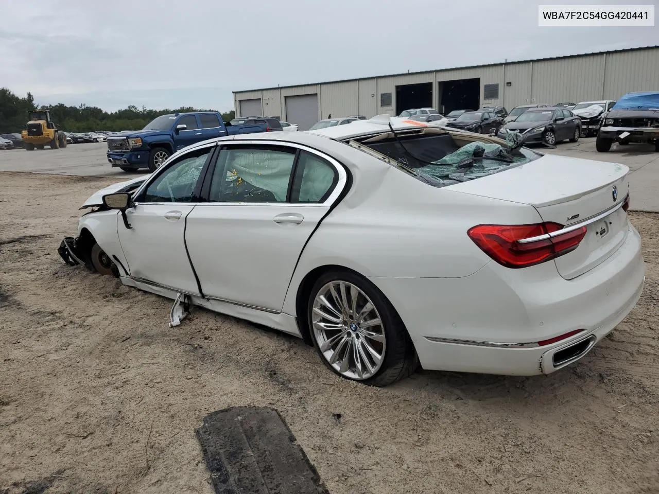 2016 BMW 750 Xi VIN: WBA7F2C54GG420441 Lot: 72052374