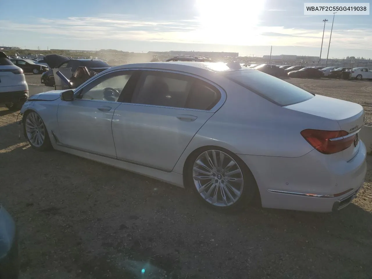 WBA7F2C55GG419038 2016 BMW 750 Xi