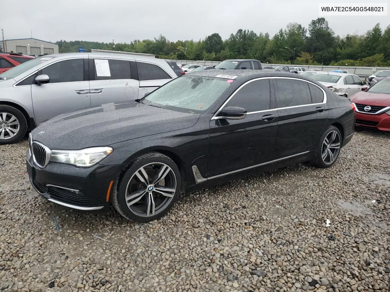 2016 BMW 740 I VIN: WBA7E2C54GG548021 Lot: 72811034