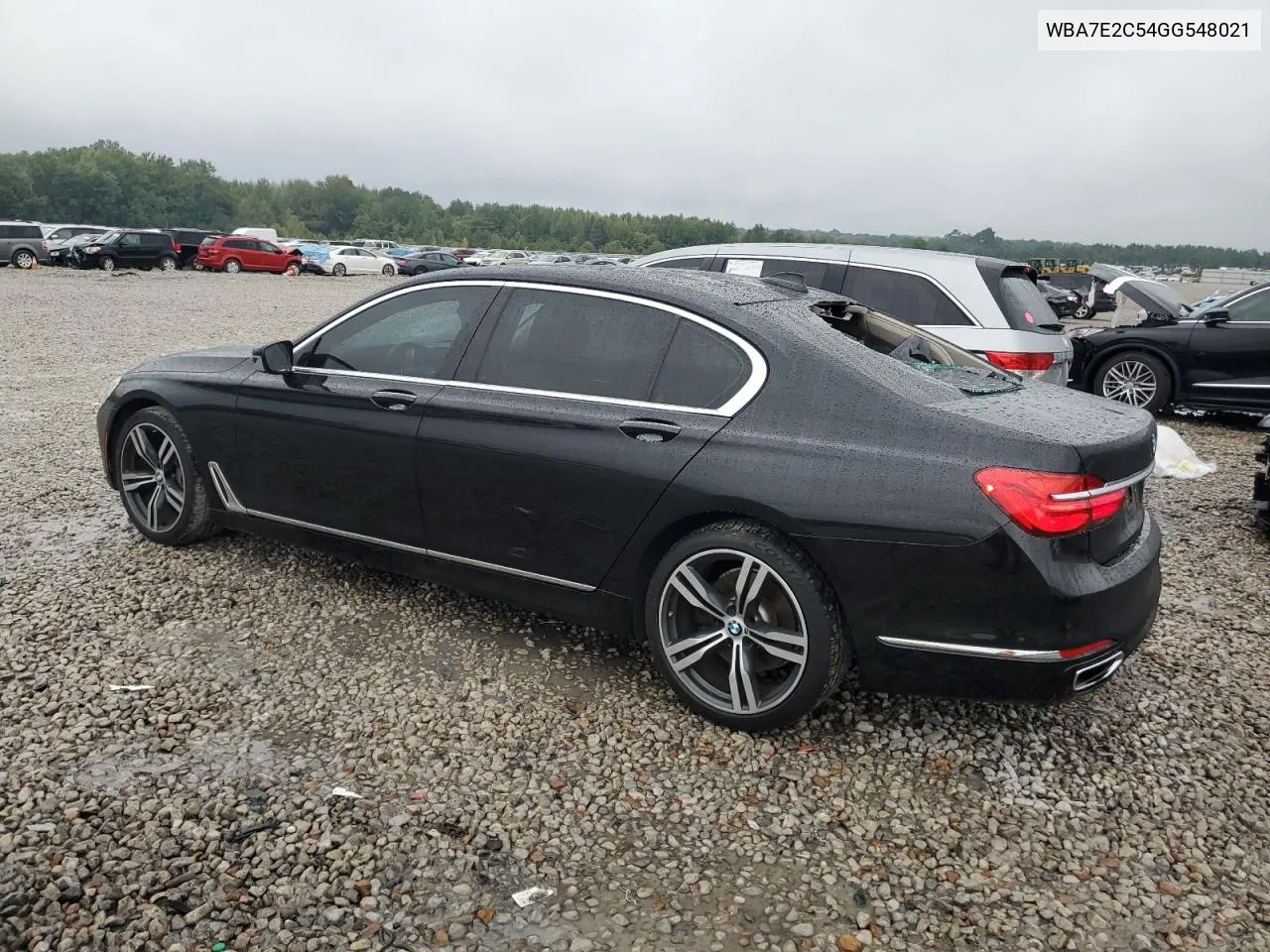 2016 BMW 740 I VIN: WBA7E2C54GG548021 Lot: 72811034