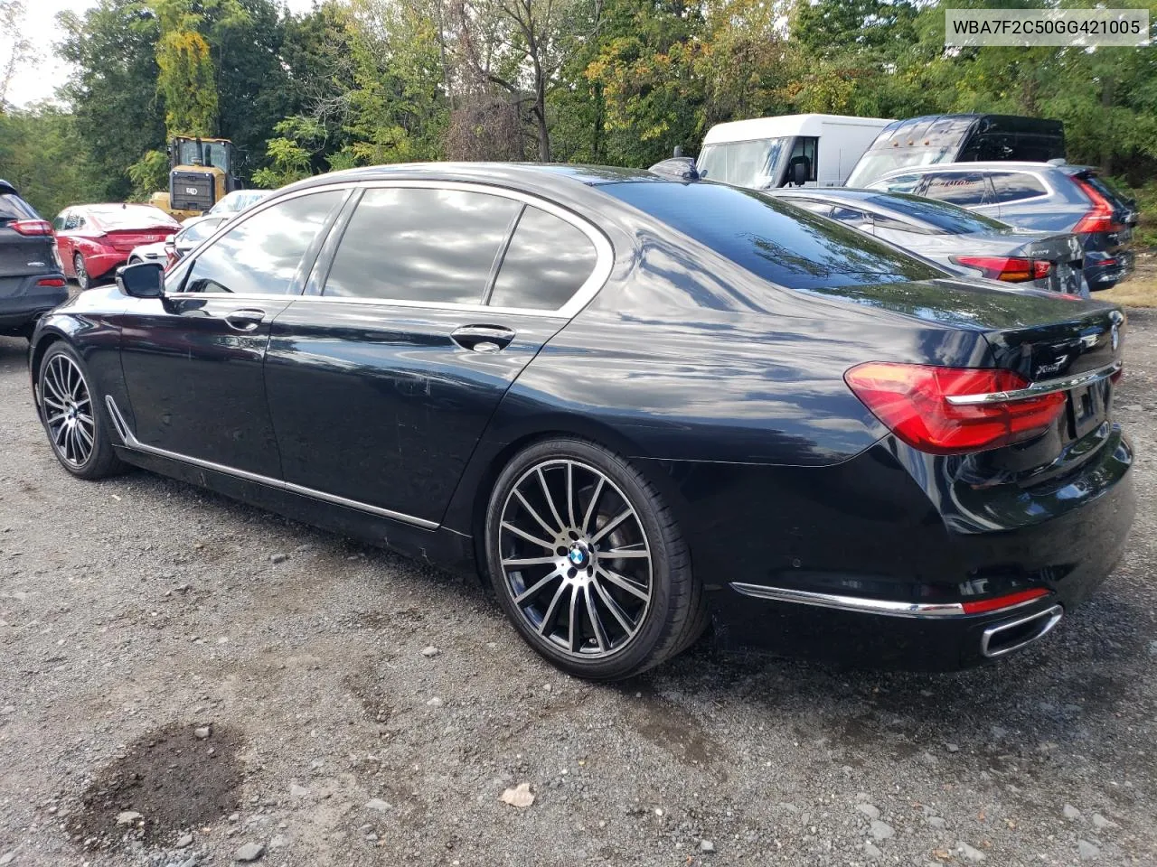 2016 BMW 750 Xi VIN: WBA7F2C50GG421005 Lot: 73704114