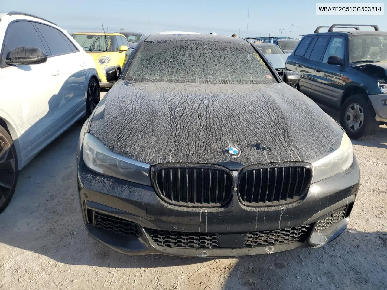 2016 BMW 740 I VIN: WBA7E2C51GG503814 Lot: 76121084