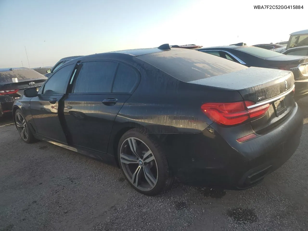 2016 BMW 750 Xi VIN: WBA7F2C52GG415884 Lot: 76187404