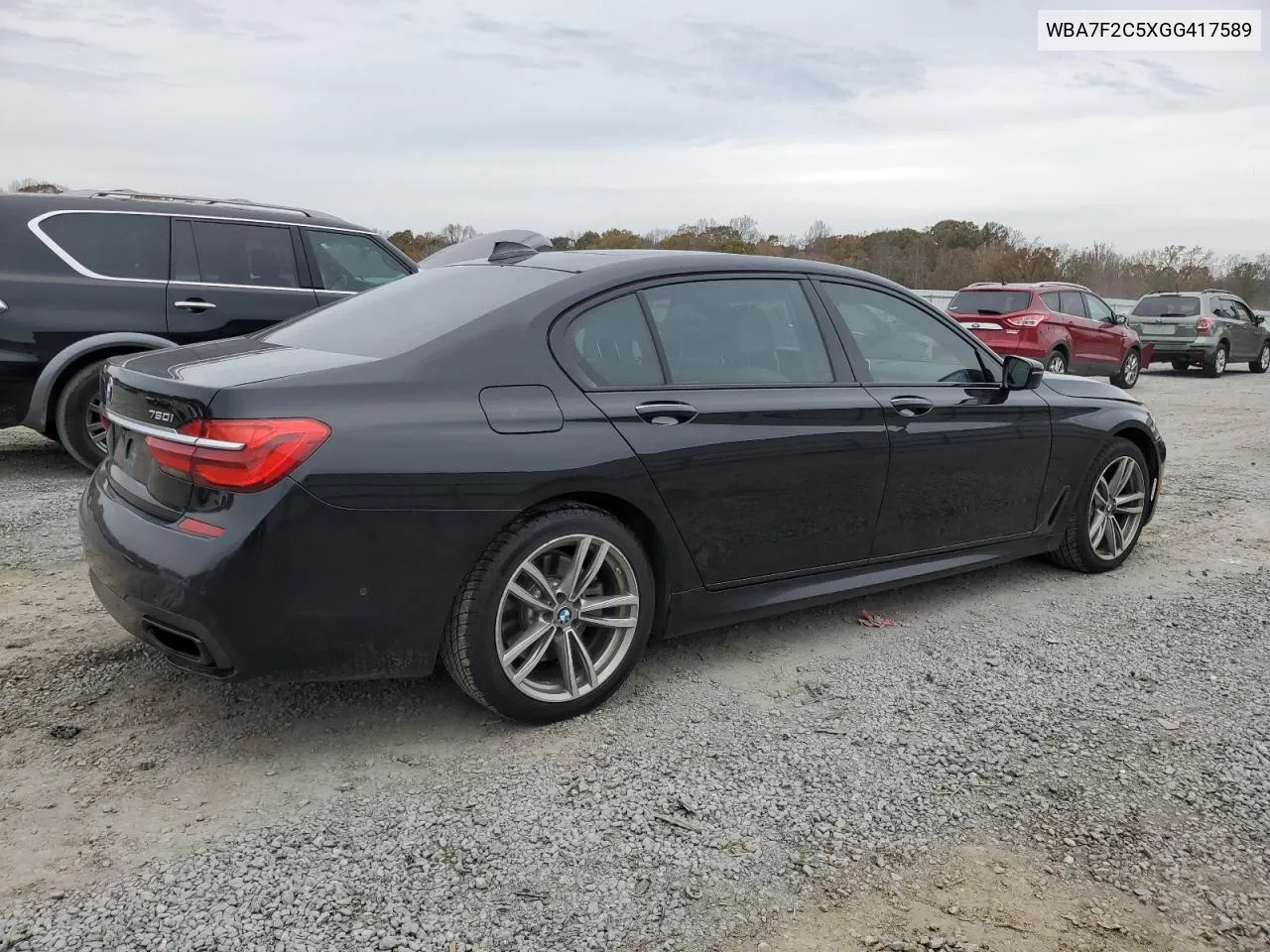 2016 BMW 750 Xi VIN: WBA7F2C5XGG417589 Lot: 81260594