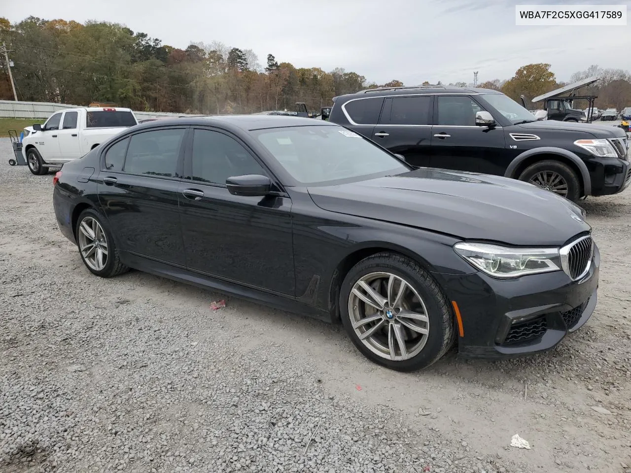 2016 BMW 750 Xi VIN: WBA7F2C5XGG417589 Lot: 81260594