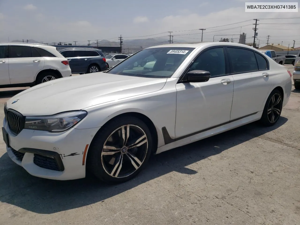 WBA7E2C3XHG741385 2017 BMW 740 I