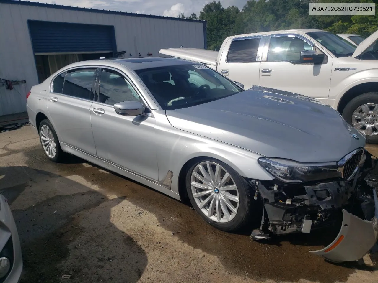 WBA7E2C52HG739521 2017 BMW 740 I