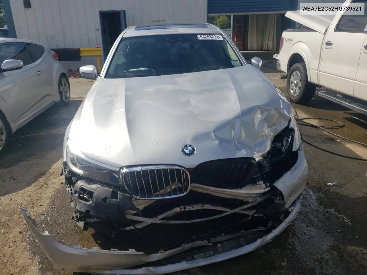 WBA7E2C52HG739521 2017 BMW 740 I