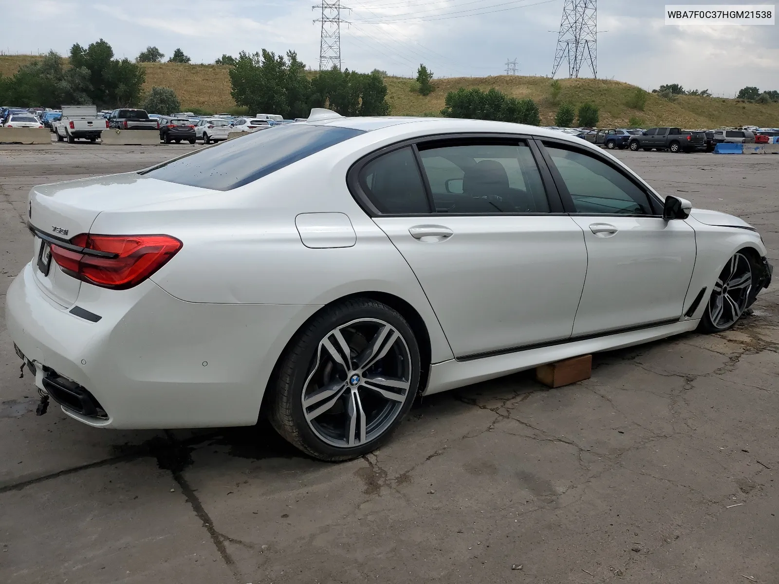 2017 BMW 750 I VIN: WBA7F0C37HGM21538 Lot: 65056094