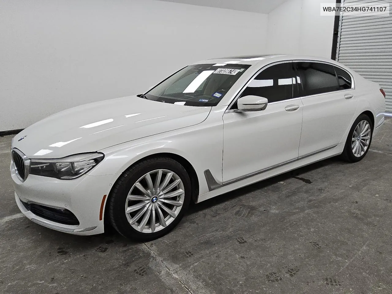 2017 BMW 740 I VIN: WBA7E2C34HG741107 Lot: 67325674