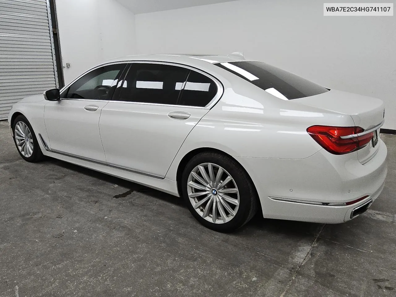 2017 BMW 740 I VIN: WBA7E2C34HG741107 Lot: 67325674