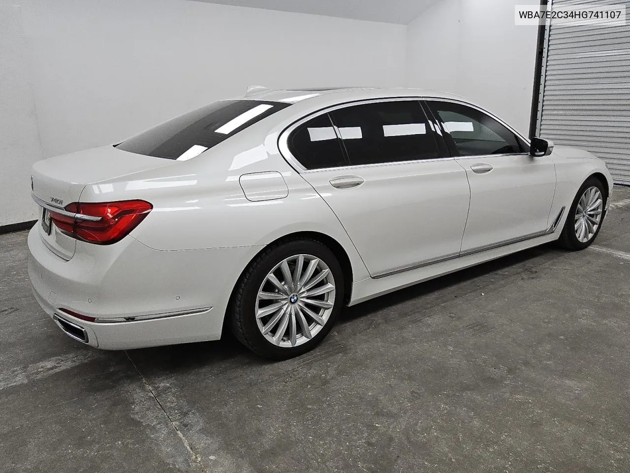 2017 BMW 740 I VIN: WBA7E2C34HG741107 Lot: 67325674