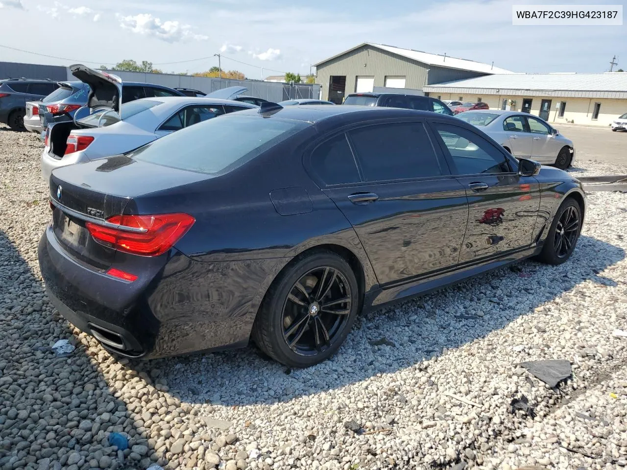 WBA7F2C39HG423187 2017 BMW 750 Xi